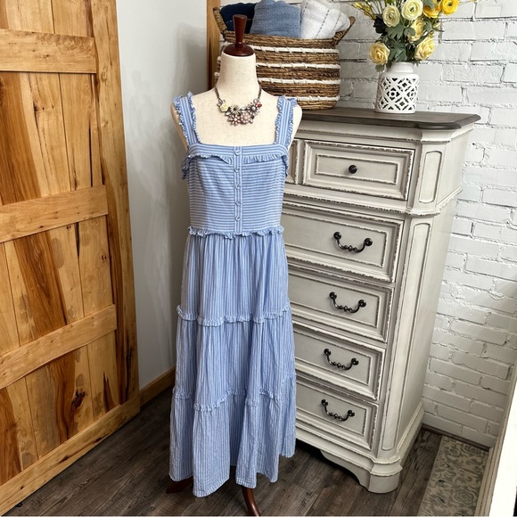 Gal Meets Glam Dresses & Skirts - Gal Meets Glam Courtney Rio Stripe Maxi Dress